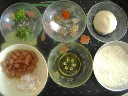 Ingredients for Rajma Paratha